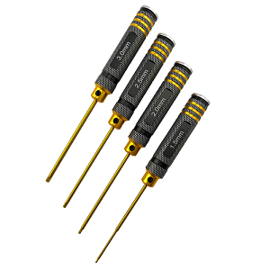 4-Piece Ball Hex Driver Set