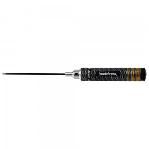 Hex2.5mm Pro Big Handle RC Hex Driver / Allen Wrench Set,  Metric,  1-Piece, Black Titanium Coated 120mm Tips