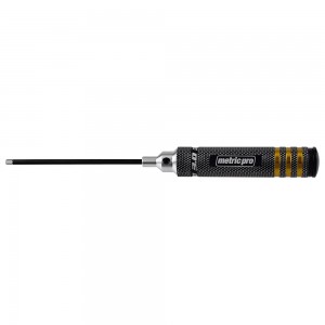 Hex3.0mm Pro Big Handle RC Hex Driver / Allen Wrench Set,  Metric,  1-Piece, Black Titanium Coated 120mm Tip