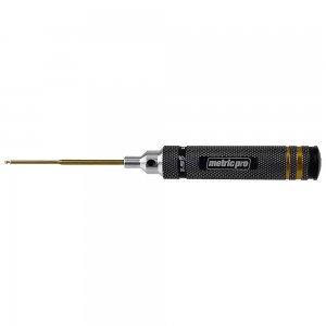 Ball Hex1.5mm Pro Big Handle RC Ball Hex Driver / Allen Wrench Set,  Metric, Titanium Coated Tips: 1-Piece