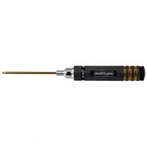 Ball Hex2.5mm Pro Big Handle RC Ball Hex Driver / Allen Wrench Set,  Metric, Titanium Coated Tips: 1-Piece